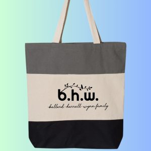 Tri-Color Tote
